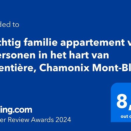 Prachtig Familie Appartement Voor 6 Personen In Het Hart Van Argentiere, Chamonix Mont-Blanc 외부 사진